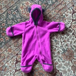 Columbia baby fleece bunting